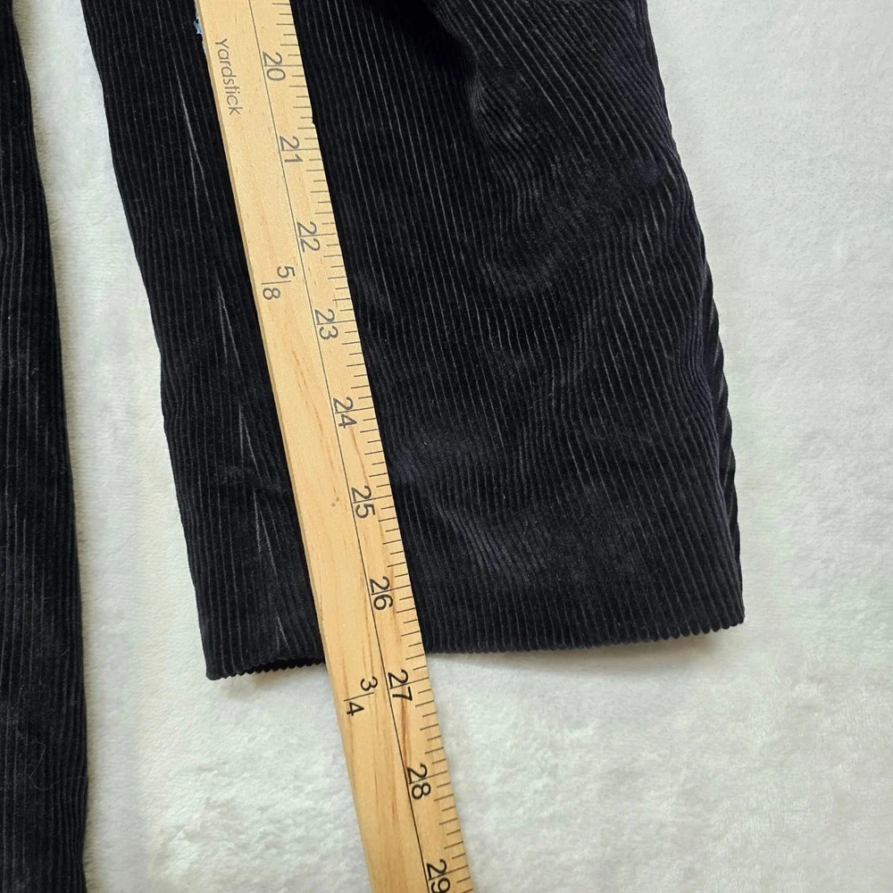 Saddlebred Corduroy Sport Coat‎ Mens 46L 46 Black Western Cowboy Blazer